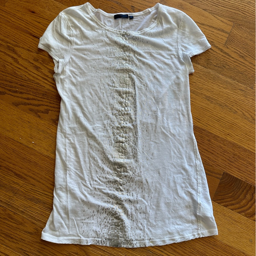 Martin & Osa Silver Print Tee
